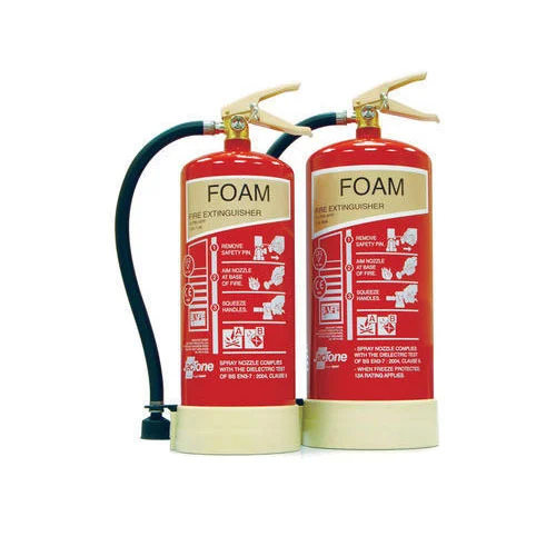 Foam fire extinguishers